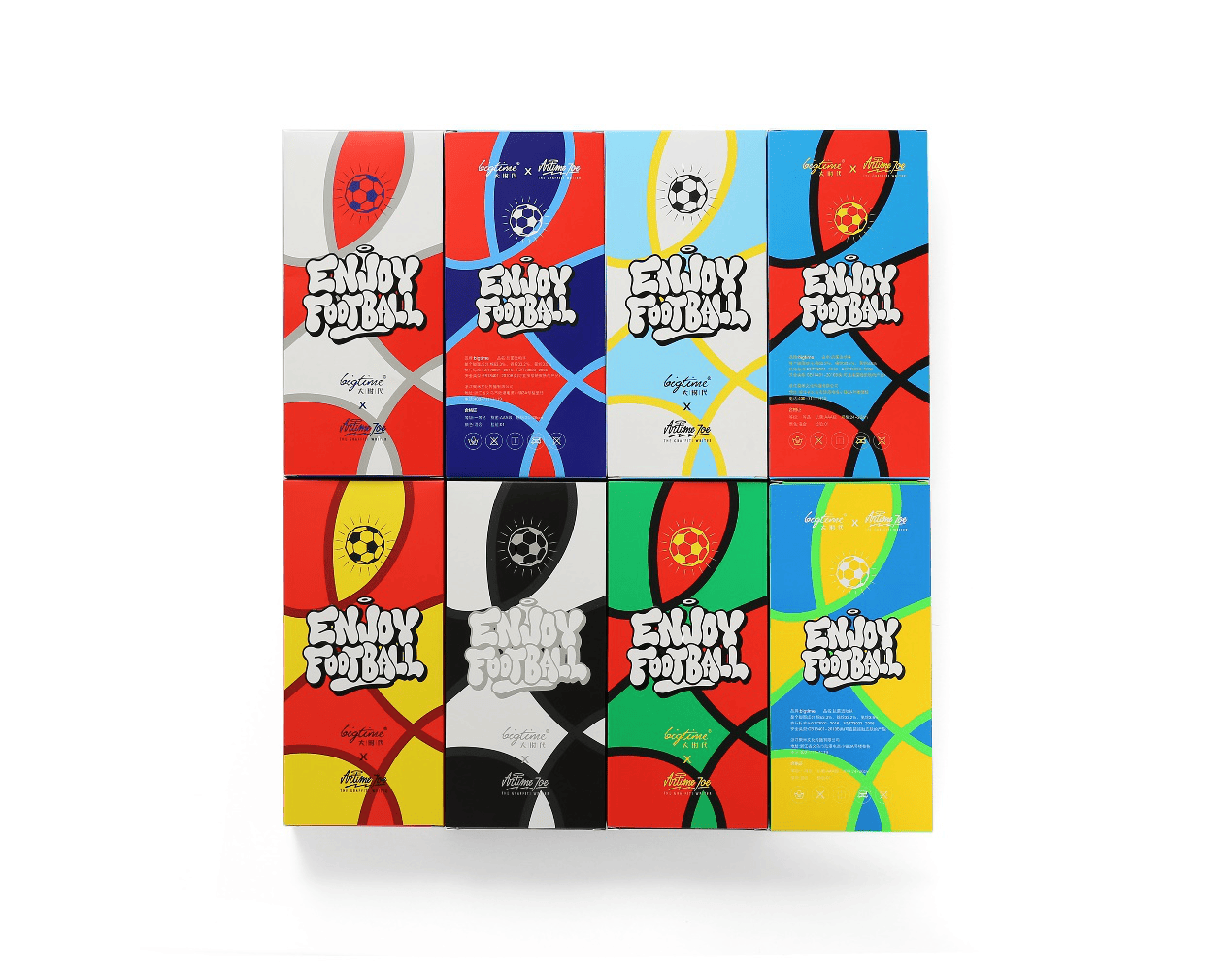 大時代聯合韓國涂鴉大師Artime Joe推出世界杯限量版主題大師聯名款運動襪