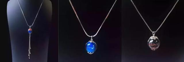 一款爆棚的“星空項鏈”！90后內畫手藝人發起極致唯美風