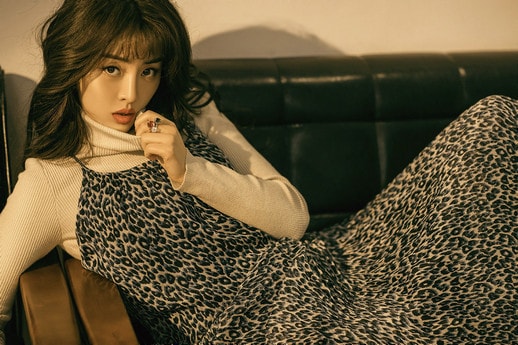 《真愛的謊言之破冰者》安娜演員余薇薇曝復古時尚大片 豹紋吊帶裙吸睛