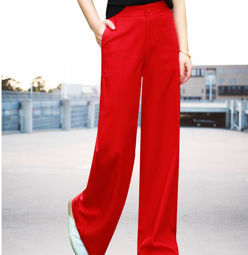紅色闊腿褲該怎么搭配上衣 紅色闊腿褲搭配攻略圖