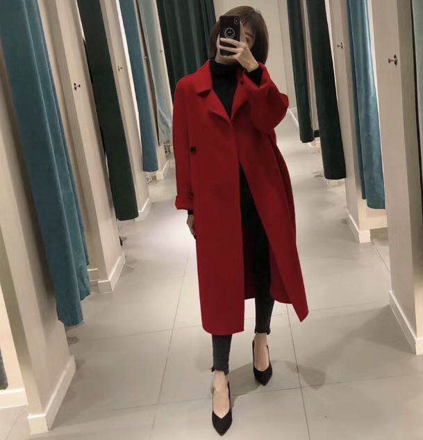 新春年，如何搭配超有氣場的紅色大衣？