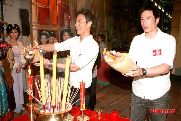 2009年《宮心計》拜神宣傳