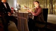 拍攝花絮之范冰冰、柳云龍片場秀才藝