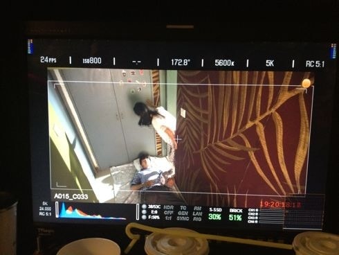 百萬愛情寶貝 馬天宇拍攝期間的各種照片