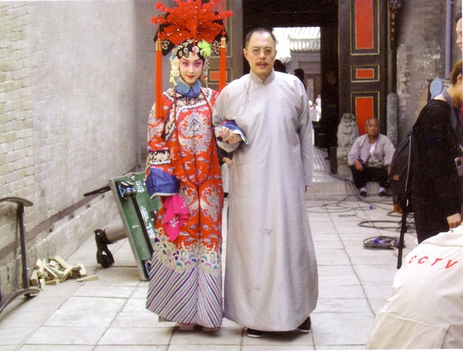 人生幾度秋涼  拍戲片場照片