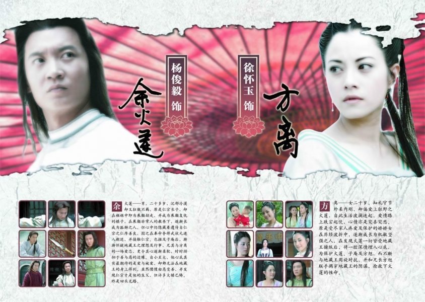 把酒問青天  角色介紹