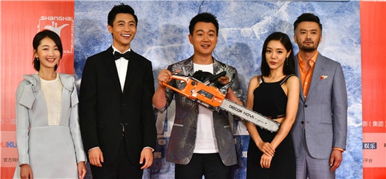 《冰河追兇》上海電影節紅毯秀