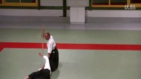 Olivier Eberhardt老師(四段)，巖間神信合氣道演武 - 合氣劍 - 法國，2011年