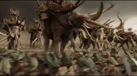 指環王3精彩片段 騎兵沖擊戰象